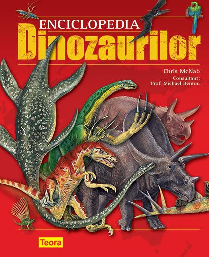 F.UZATA - Enciclopedia dinozaurilor - coperta cartonata