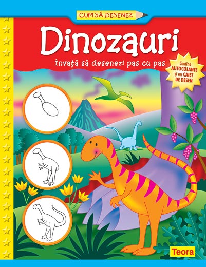 Cum sa desenez dinozauri