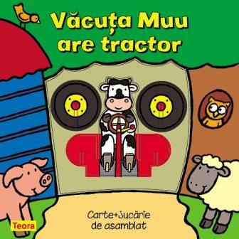 Vacuta Muu are tractor - pagini cartonate