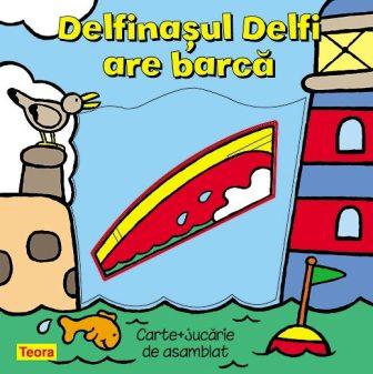 UZATA Delfinasul Delfi are barca - pagini cartonate