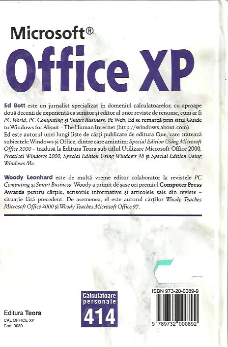 UZATA - Microsoft Office XP