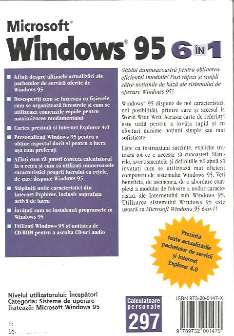 UZATA Microsoft Windows ' 95, 6 in 1